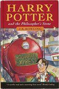 Harry Potter and the Sorcerer’s Stone Book Cover by J.K. Rowling